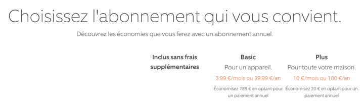 Prix Amazon Ring Protect