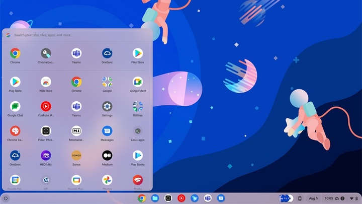 Interface Chrome OS