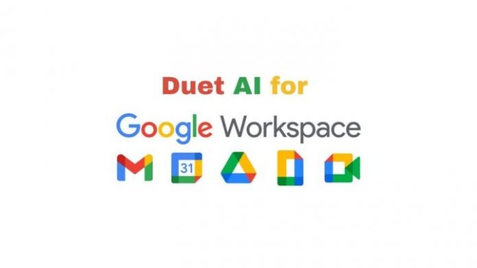 Google intègre officiellement Duet AI à sa suite bureautique